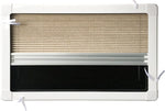 Sliding Cassette Window with Black out Blinds and Fly Net Screens